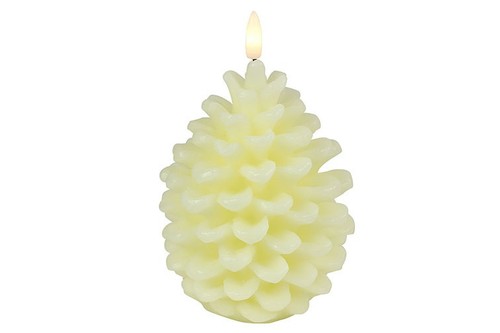 Led kerze echtwachs - kerze,