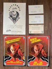 Bally Flash Gordon / Manual + 2 Flyer (deutsch + US) / Flipper Pinball