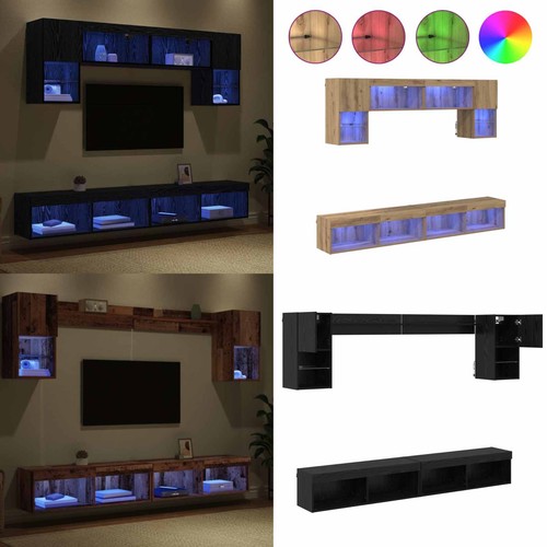 Tlg wohnwand mit led - wohnwand,