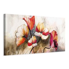 Artgeist Mohnblumen Wandbild