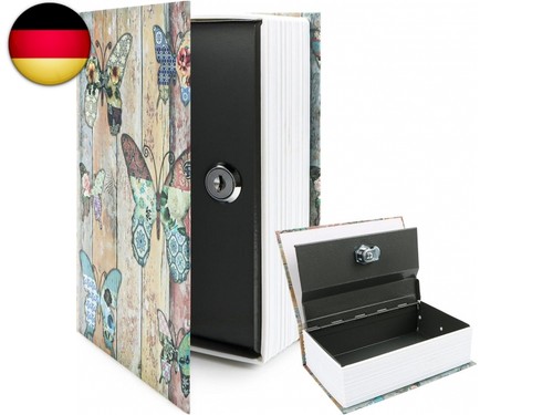 Buchtresor geldkassette mit - buchtresor,
