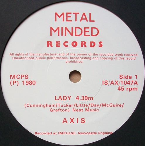 Axis 1980 metal minded records - 1980,