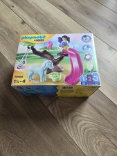 PLAYMOBIL 1 2 3 - 70400 Feenspielplatz mit Schaukel und Rutsche (15 Teile)