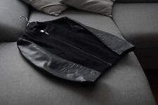 Sandro Paris Jacke Leder schwarz wie Celine Kooples Saint Laurent