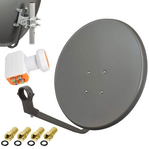 Sat anlage 80cm spiegel - sat,