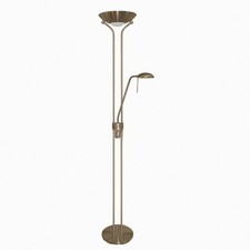 Moderne Stehleuchte in messing