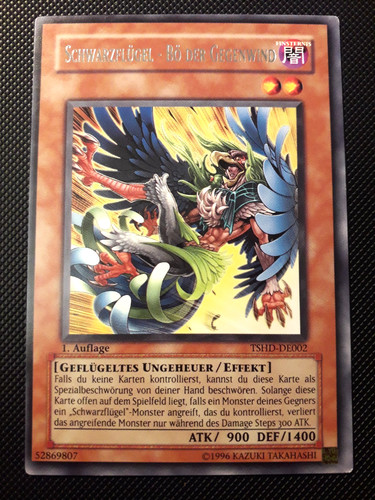 Schwarzflügel bö - yu-gi-oh!, schwarzflügel-bö