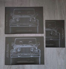 Jeep wrangler prospekt 2001 - prospekt, 09.2001