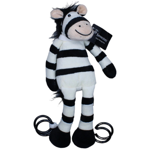 Investec zebra kuscheltier - investec,