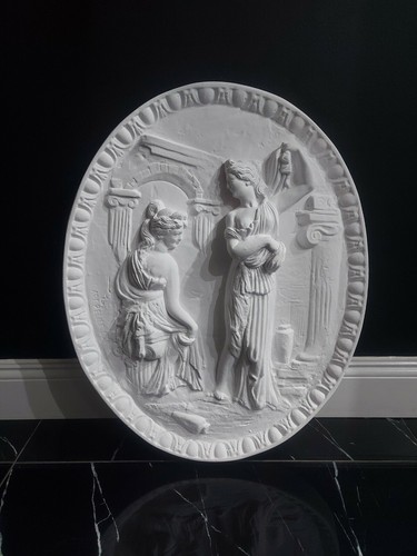 Oval relief nymphe - x,