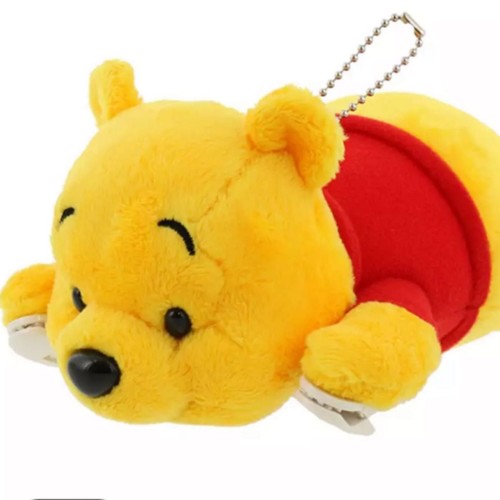 Stofftier auf schulter - stofftier, pooh