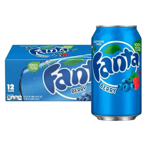 Fanta berry usa 355ml 12 - 355ml, (