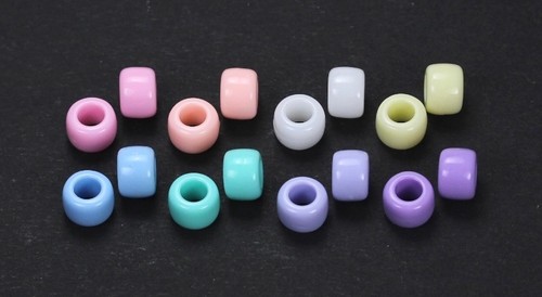 Acrylperlen ponyperlen opak - acrylperlen,