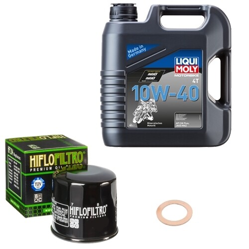 Hiflo ölfilter set - hiflo, moly