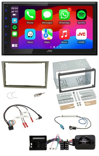 Jvc bluetooth 2din lenkrad - bluetooth, dab