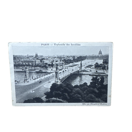 Ansichtskarte postkarte paris - postkarte,