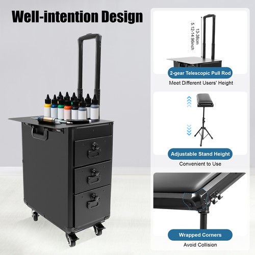Kosmetikkoffer trolley mit - kosmetikkoffer,