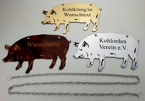 Kohlorden mit gravur - kohlorden,