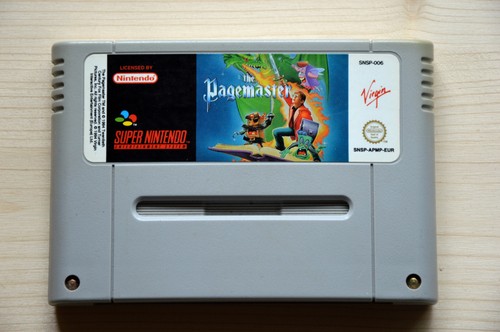 Snes the pagemaster - snes,
