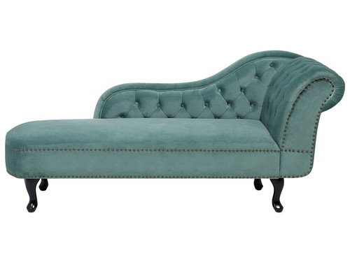Retro chaiselongue samtstoff - retro,