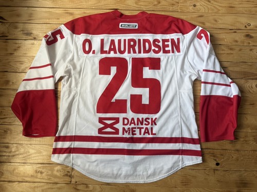 Game worn team danmark - danmark, oliver