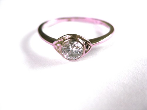 Ring weißgold 585 mit - ring,