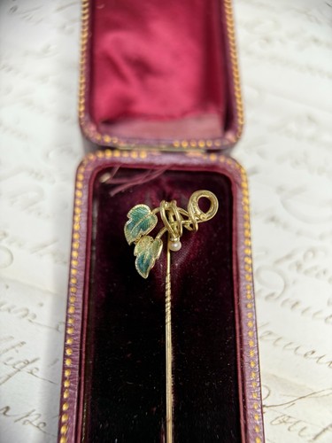 Krawattennadel gold 14k 585 - krawattennadel,