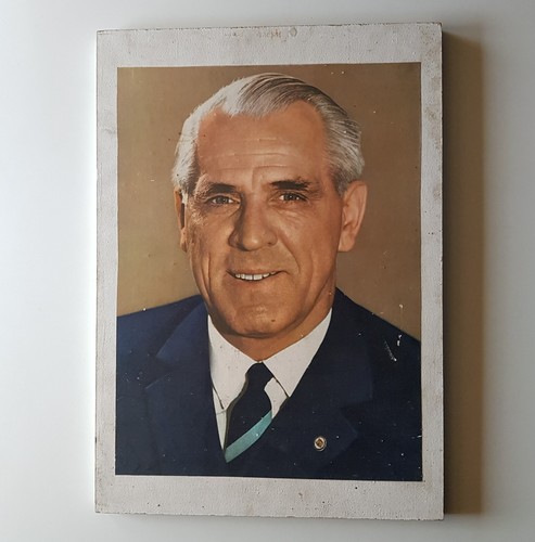 Ddr wandbild willy stoph bild - stoph,