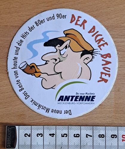 Alter aufkleber sticker radio - aufkleber,