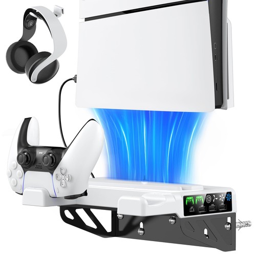 Ps5 slim pro wandhalterung - wandhalterung, mit