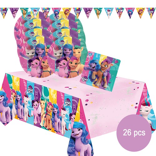 Little pony party set - my,
