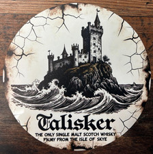 *Metall/Blech-Schild-Talisker-