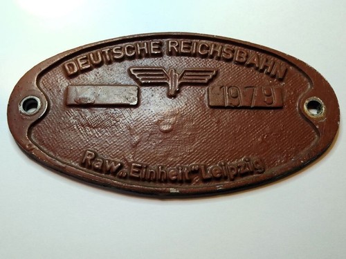 Waggonschild reichsbahn ddr - waggonschild,