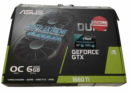 Asus geforce gtx 1660 super - geforce,