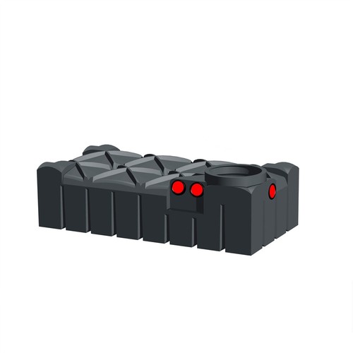 Aktions flachtank 1500 - 1500, liter