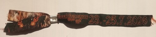 Headbangers 2026 wrist band