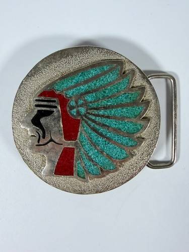 Indian chief gürtelschnalle - indian,