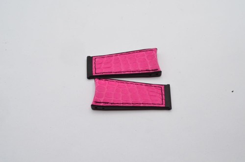 Corum leder armband 24mm - leder,
