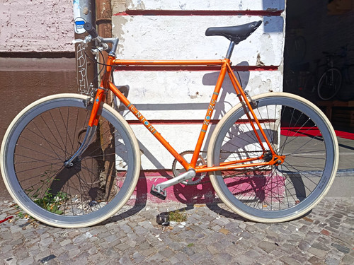 Union bahnrad orange - 1, gang