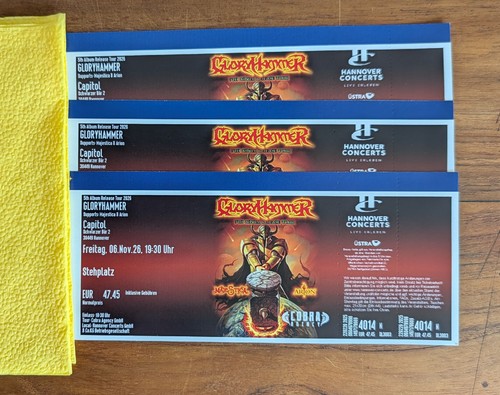 Gloryhammer tickets am - gloryhammer,