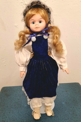 Porzellanpuppe vintage - cm,