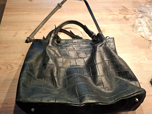 Damen schultertasche leder - schultertasche,