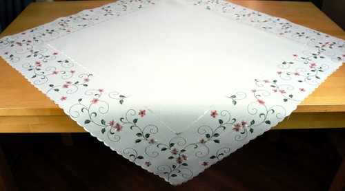 Blumenornamente tischdecke - blumenornamente,