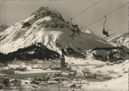 Lech vorarlberg gesamtansicht - lech,