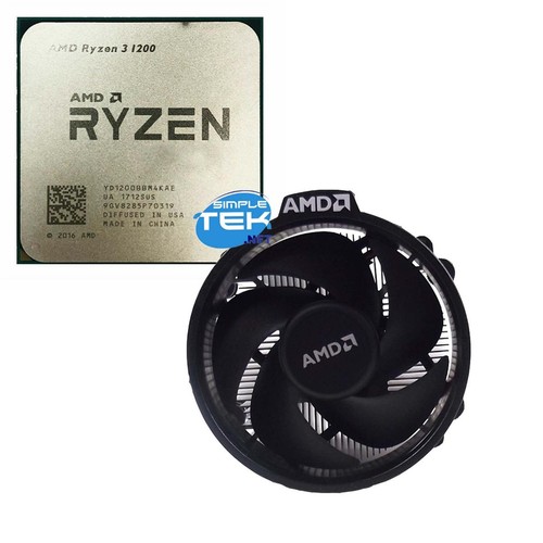 Amd ryzen 1200 prozessor - 3,