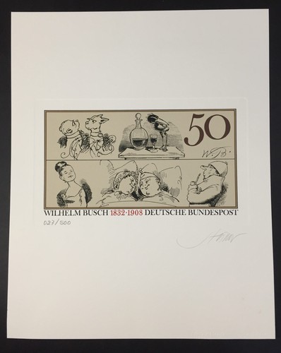 Borek briefmarken kunstedition - borek, briefmarken-kunstedition