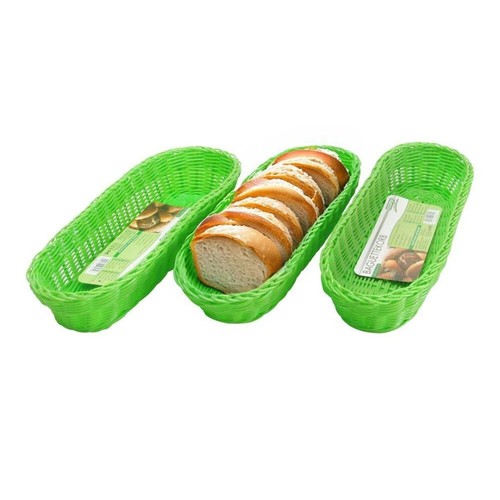 3er set baguette - 3er-set, grün