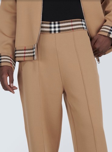 Burberry hose mit kariertem - hose,
