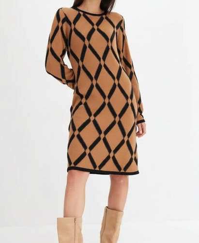 Strickkleid damen strick - strickkleid, 42