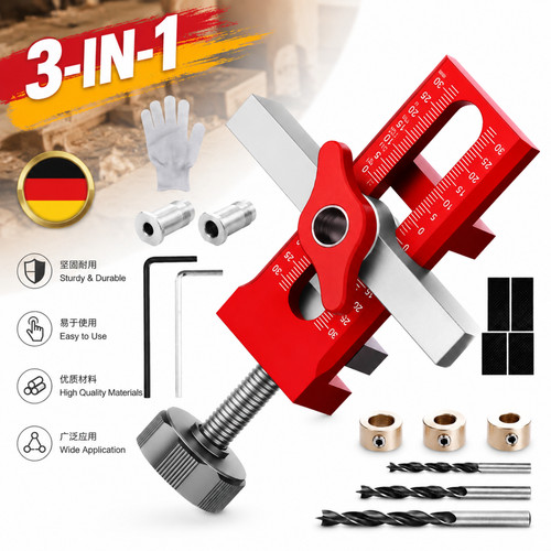 1 bohrführungslehre - 3-in-1,